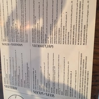 Gabe's Downtown - Menu - Cajun/Creole Near Me - Douglasville, Georgia