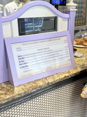 Menu photo 1 L'Artisan des Glaces Orlando, FL