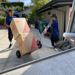 George the Mover - Juan and Jose carefully worked on this project in their final hour the Day