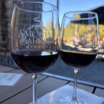 Smokin' Barrel Winery - Enjoying their nice Cabernet - Wineries Near Me - Lincoln, California Smokin' Barrel Winery - Enjoying their nice Cabernet - Wineries Near Me - Lincoln, California