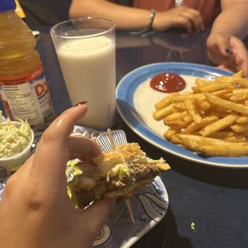 Murphy's Fish & Chips - The fries are so good, cheeseburger amazing, milk goes well with the greasier foods. - Seafood Near Me - Truro, Nova Scotia