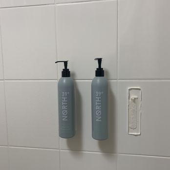 Courtyard by Marriott Loveland Fort Collins - Broken toiletry dispenser. Maintenance came and fixed it... it fell again, photo taken after it fell - Venues & Event Spaces Near Me - Loveland, Colorado Courtyard by Marriott Loveland Fort Collins - Broken toiletry dispenser. Maintenance came and fixed it... it fell again, photo taken after it fell - Venues & Event Spaces Near Me - Loveland, Colorado