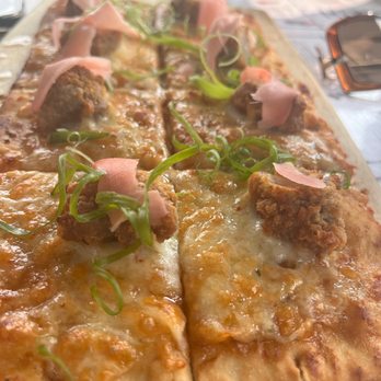 Tiki TNT & Potomac Distilling - Flat bread of the day - Tiki Bars Near Me - Washington, DC, District of Columbia Tiki TNT & Potomac Distilling - Flat bread of the day - Tiki Bars Near Me - Washington, DC, District of Columbia