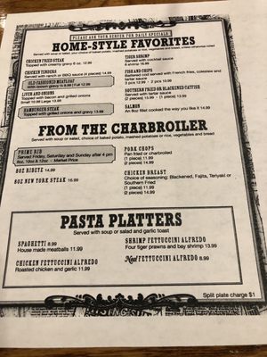Menu photo 6 Depot Restaurant & Casino Fallon, NV