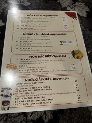 Menu photo 3 Pho Ba Seattle, WA Menu photo 3 Pho Ba Seattle, WA