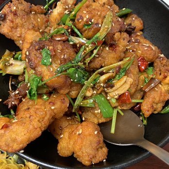 Golden Harbor Authentic Chinese Cuisine - Spicy crispy fish. Mild spicy which I like. - Chinese Near Me - Champaign, Illinois