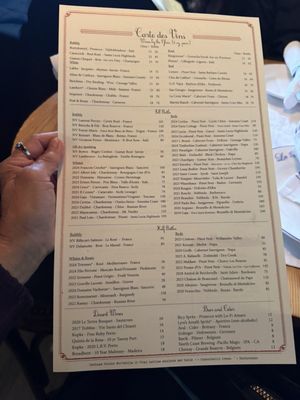 Menu photo 2 La Bicyclette Carmel, CA Menu photo 2 La Bicyclette Carmel, CA