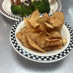 Homemade potato chips
