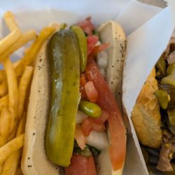 Chicago Style Beef And Dogs - Chicago dog