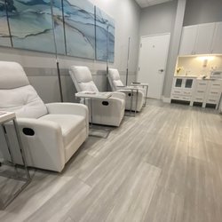 Begin Anew - Inside waiting area, still within earshot of the front desk.