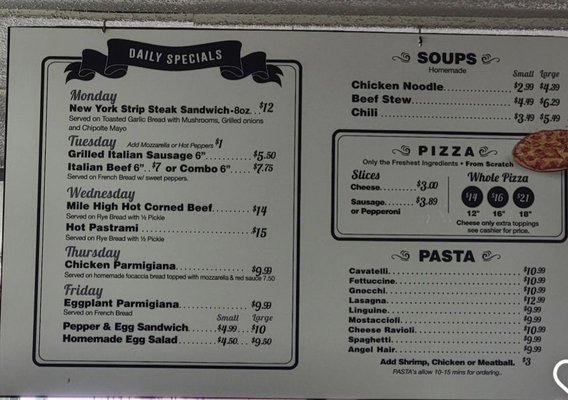 Menu photo 4 Al & Joe's Deli Franklin Park, IL