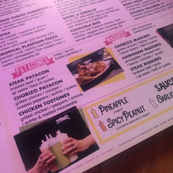 Barroco - Menu - 11 March 2022 - Latin American Near Me - Lakewood, Ohio