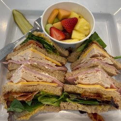 McAlister's Deli - The McAlister's Club and side of Fresh Fruit