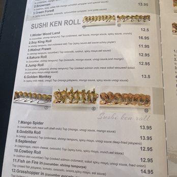 Sushi Ken - Menu - Sushi Bars Near Me - Fremont, California Sushi Ken - Menu - Sushi Bars Near Me - Fremont, California