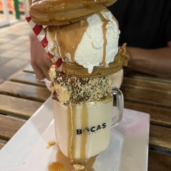 Bocas Grill Kendall - Dulce de Leche Churros Milkshake - Latin American Near Me - Miami, Florida Bocas Grill Kendall - Dulce de Leche Churros Milkshake - Latin American Near Me - Miami, Florida