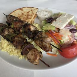 Servers spoke Spanish, food was delicious (I had the Chicken Kabob plate) & Donna's desserts are so tasty, had an extra one to go! Servers spoke Spanish, food was delicious (I had the Chicken Kabob plate) & Donna's desserts are so tasty, had an extra one to go!