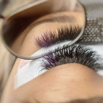 Esthetic Dreams Studio - Purple peekaboos we did back in 2021 - Eyelash Service Near Me - Waipahu, Hawaii Esthetic Dreams Studio - Purple peekaboos we did back in 2021 - Eyelash Service Near Me - Waipahu, Hawaii