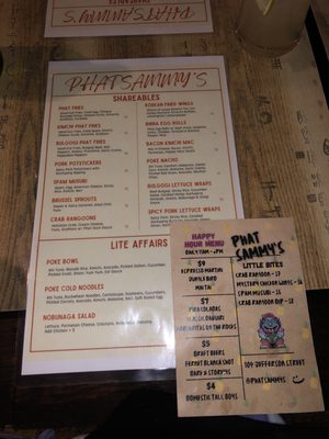 Menu photo 6 Phat Sammy's Huntsville, AL