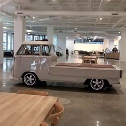 Prefix - Coffee shop is just past the beetle truck. Very cute space.
