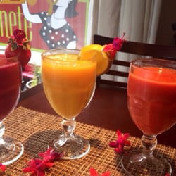 Quitinete Gourmet - Sucos com as cores de primavera!