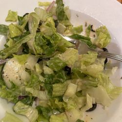 Joe's Pizza & Pasta Palace - Side salad with Italian dressing