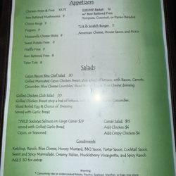 Kolby's Restaurant Bar and Billiards - The new menu!