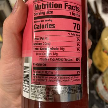 Lidl - Organic kombucha $2.19 - ingredients - Grocery Near Me - Union, New Jersey