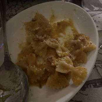 Acqua al 2 - Best pasta sampler dish! Butternut squash bow ties and brown sugar - Tuscan Near Me - Florence, FI