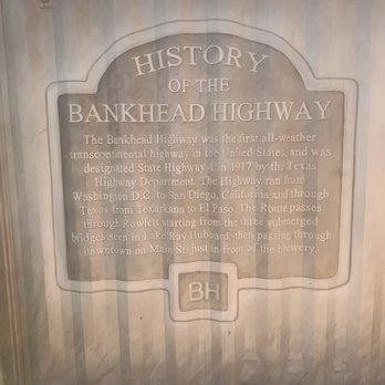 Bankhead Brewing - Historical significance - Brewpubs Near Me - Rowlett, Texas Bankhead Brewing - Historical significance - Brewpubs Near Me - Rowlett, Texas