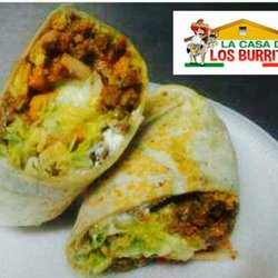 La Casa de Los Burritos 1 y 2 - Burrito regular