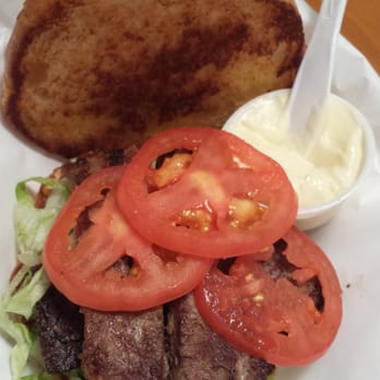 Maple and Motor - Flat Top Brisket Sandwich: MORE LIKE FLAT TOP BISCUIT SANDWICH. - Burgers Near Me - Dallas, Texas Maple and Motor - Flat Top Brisket Sandwich: MORE LIKE FLAT TOP BISCUIT SANDWICH. - Burgers Near Me - Dallas, Texas