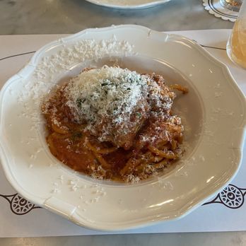 Pepp & Dolores - Spaghetti with 2 meatballs - Italian Near Me - Cincinnati, Ohio