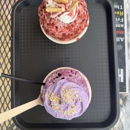 Ube coconuts