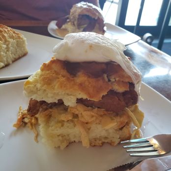 Biscuit Head - Mimosa Fried Chicken Biscuit - Bakeries Near Me - Asheville, North Carolina