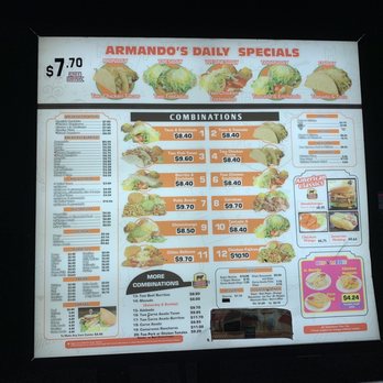 Armando's Mexican Food - Menu - Mexican Near Me - Phoenix, Arizona Armando's Mexican Food - Menu - Mexican Near Me - Phoenix, Arizona