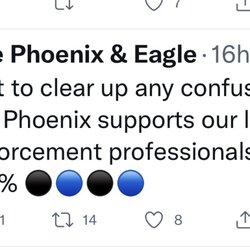 Phoenix Bar - Tweet from the official account of the bar