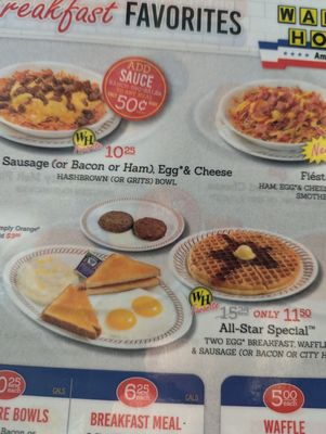 Menu photo 7 Waffle House Tucson, AZ