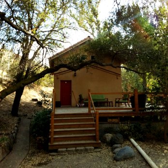 River Front Cabins - The "front door" - Hotels Near Me - Three Rivers, California