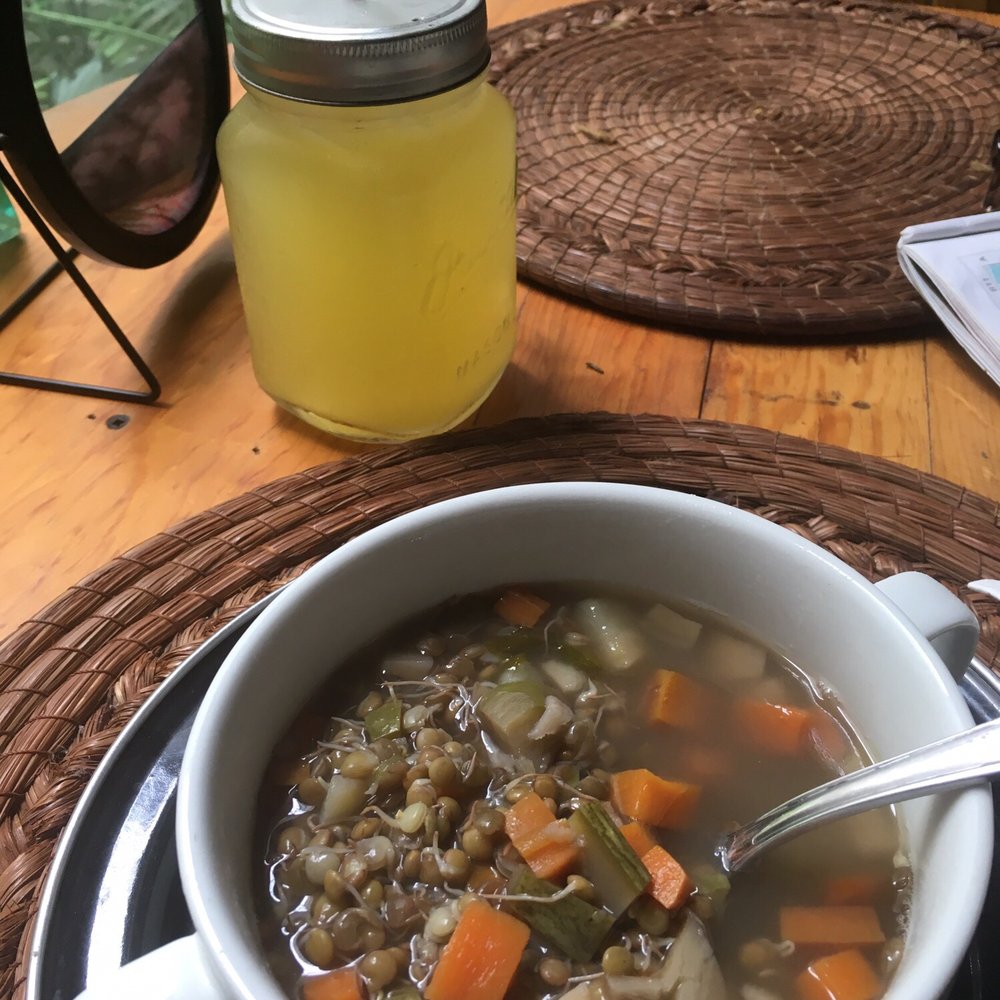 Organic Select - Lentil sprout soup and pineapple water - Organic Stores Near Me - Puerto Vallarta, JAL Organic Select - Lentil sprout soup and pineapple water - Organic Stores Near Me - Puerto Vallarta, JAL