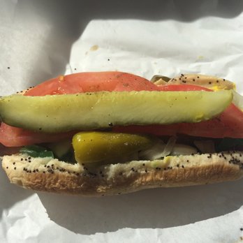 Vienna Beef Factory Store - Spicy Polish dog - tasted more like a Chicago Style dog and had too much tomato. - Hot Dogs Near Me - Chicago, Illinois Vienna Beef Factory Store - Spicy Polish dog - tasted more like a Chicago Style dog and had too much tomato. - Hot Dogs Near Me - Chicago, Illinois