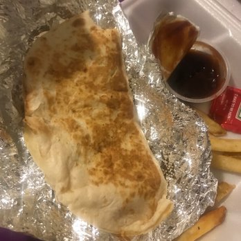 Cook Out - Not sure why I received a cheese quesadilla but it's certainly not what I ordered. - Burgers Near Me - Charlotte, North Carolina