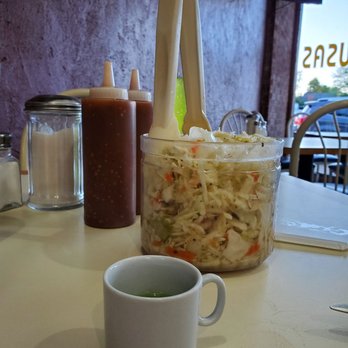 Pupuseria Rinconcito Hispano - Salsa, slaw, and a complimentary cucumber-lime juice - Salvadoran Near Me - Des Plaines, Illinois Pupuseria Rinconcito Hispano - Salsa, slaw, and a complimentary cucumber-lime juice - Salvadoran Near Me - Des Plaines, Illinois