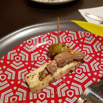 Elite Event: Nando's - Montrose - Halloumi cheese with mushroom and olives - Yelp Events Near Me - Houston, Texas