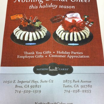 Nothing Bundt Cakes - Nothing Bundt Cheer This Holiday Season. - Desserts Near Me - Brea, California Nothing Bundt Cakes - Nothing Bundt Cheer This Holiday Season. - Desserts Near Me - Brea, California