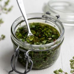 Dear Rosario - Home made chumichurri sauce