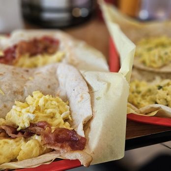 Panchos and Gringos - Couldn't make up my mind.....but zucchini n eggs??? Had to try it....and then there's bacon n eggs...... - Delis Near Me - San Antonio, Texas Panchos and Gringos - Couldn't make up my mind.....but zucchini n eggs??? Had to try it....and then there's bacon n eggs...... - Delis Near Me - San Antonio, Texas