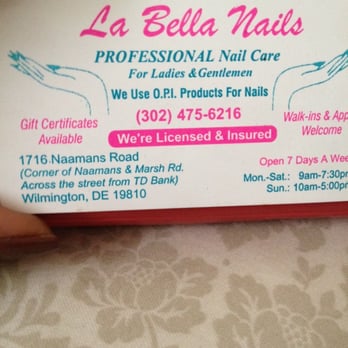 La Bella Nails - Nail Salons Near Me - Wilmington, Delaware