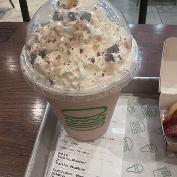 Shake Shack Kentlands - Campfire S'mores Shake - Burgers Near Me - Gaithersburg, Maryland Shake Shack Kentlands - Campfire S'mores Shake - Burgers Near Me - Gaithersburg, Maryland
