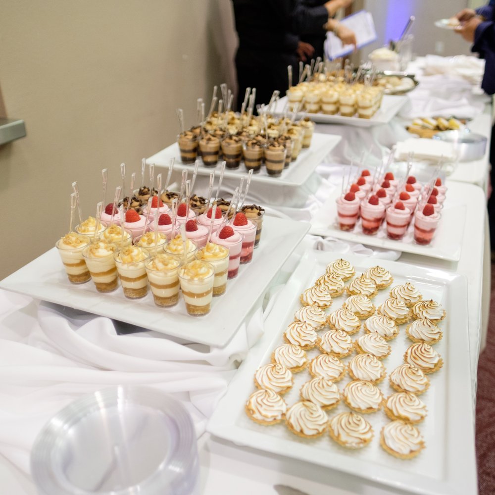 Parties By Panache - An array of delicious treats - Caterers Near Me - Brea, California