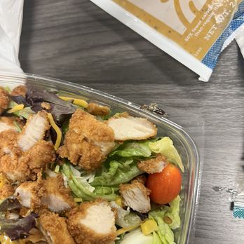 Chick-fil-A - This bug crawled out of my salad whilst I was eating the first bite. How did this happen do they wash the vegetables??? - Fast Food Near Me - Santa Ana, California Chick-fil-A - This bug crawled out of my salad whilst I was eating the first bite. How did this happen do they wash the vegetables??? - Fast Food Near Me - Santa Ana, California
